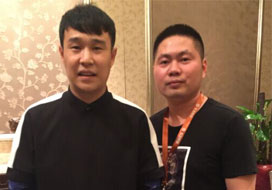 广州梦想国际与明星合影